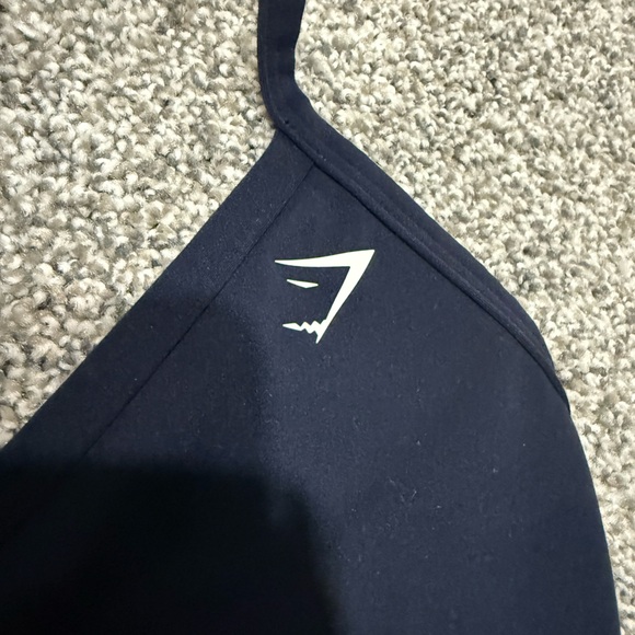 Gymshark Navy Blue Strappy Sports Bra - Picture 3 of 4